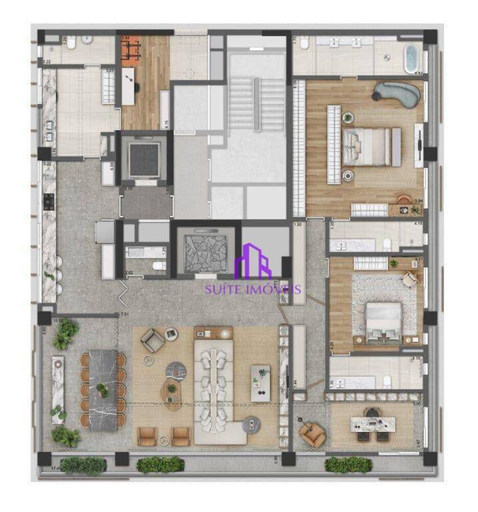 Apartamento, 3 quartos, 288 m² - Foto 15
