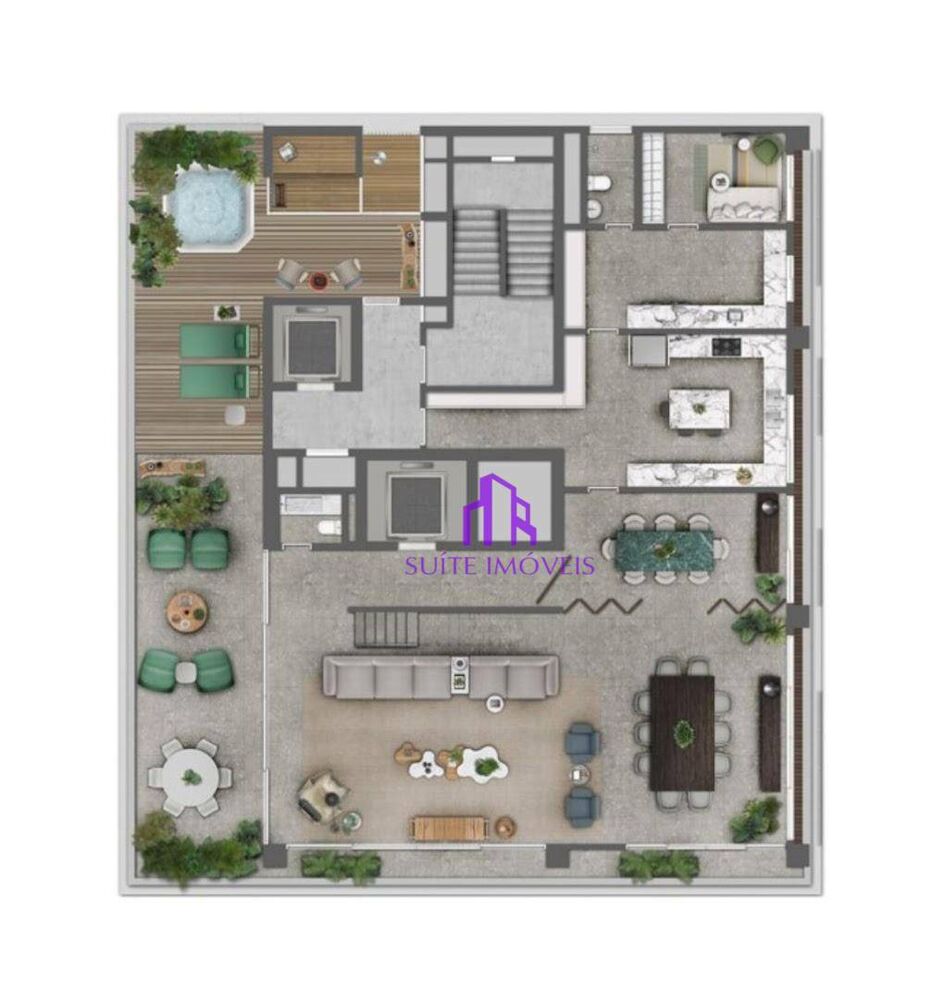 Apartamento, 3 quartos, 288 m² - Foto 1