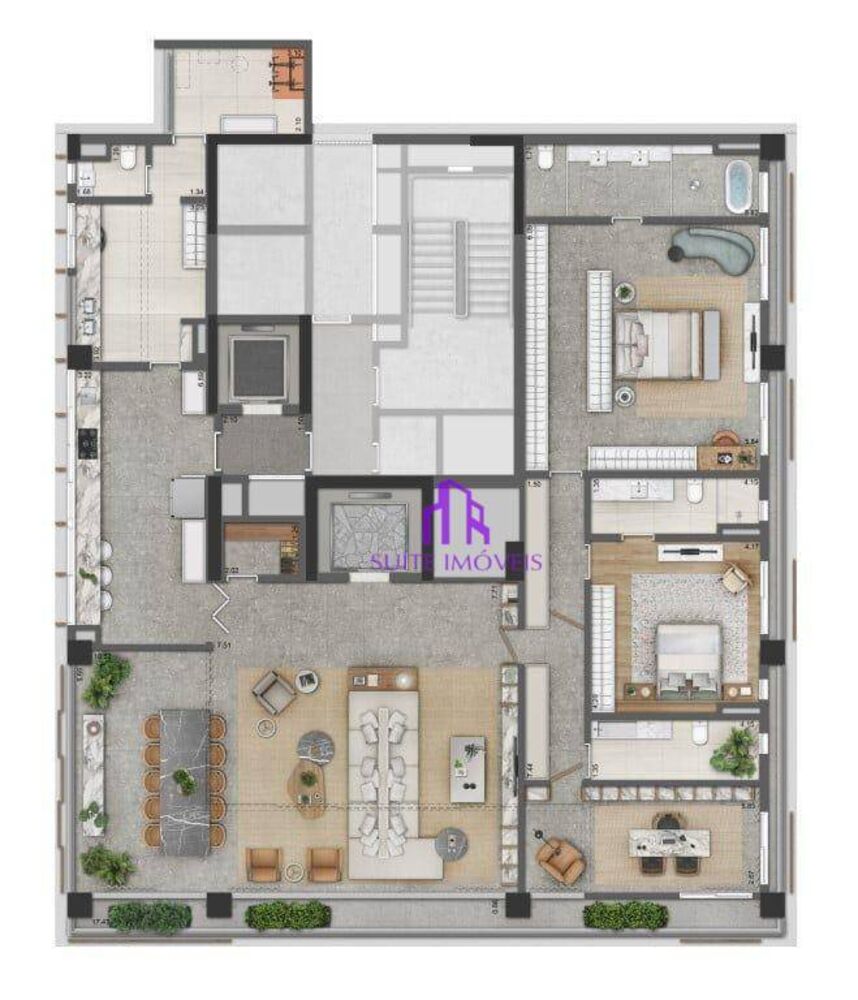 Apartamento, 3 quartos, 288 m² - Foto 13