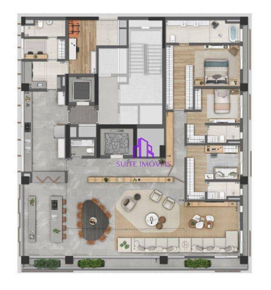 Apartamento, 3 quartos, 288 m² - Foto 14