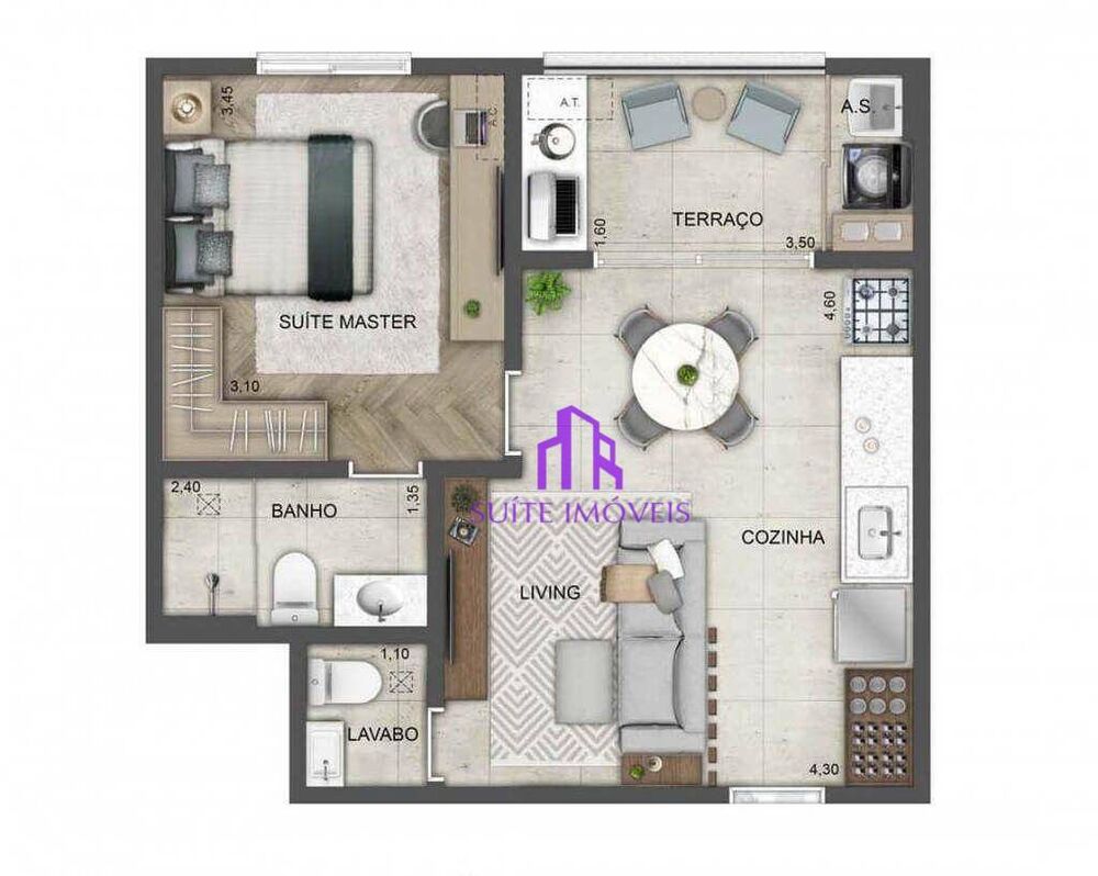 Apartamento, 2 quartos, 107 m² - Foto 17