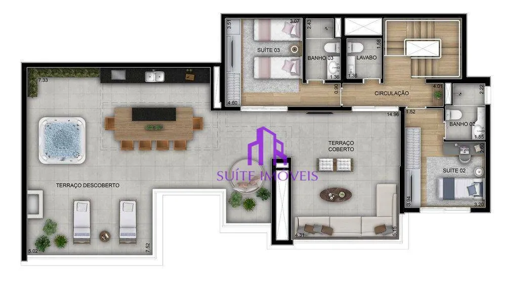 Apartamento, 2 quartos, 81 m² - Foto 1