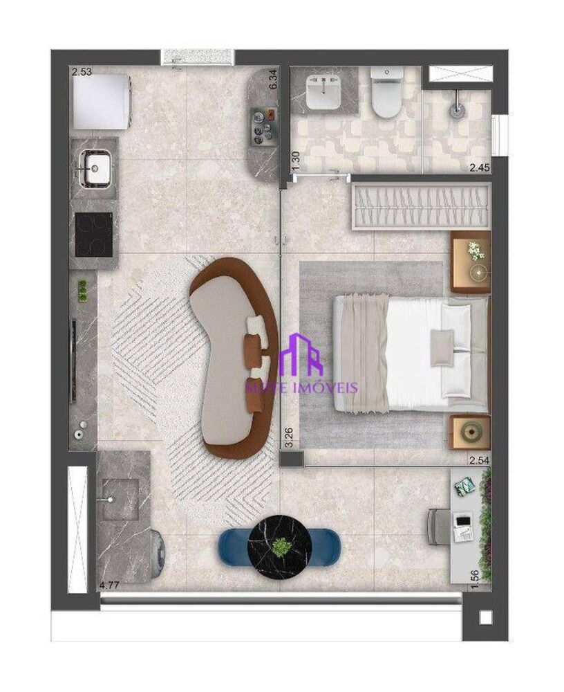Apartamento, 1 quarto, 36 m² - Foto 14