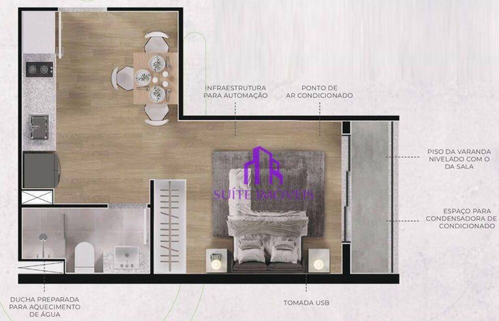 Cobertura, 1 quarto, 91 m² - Foto 20