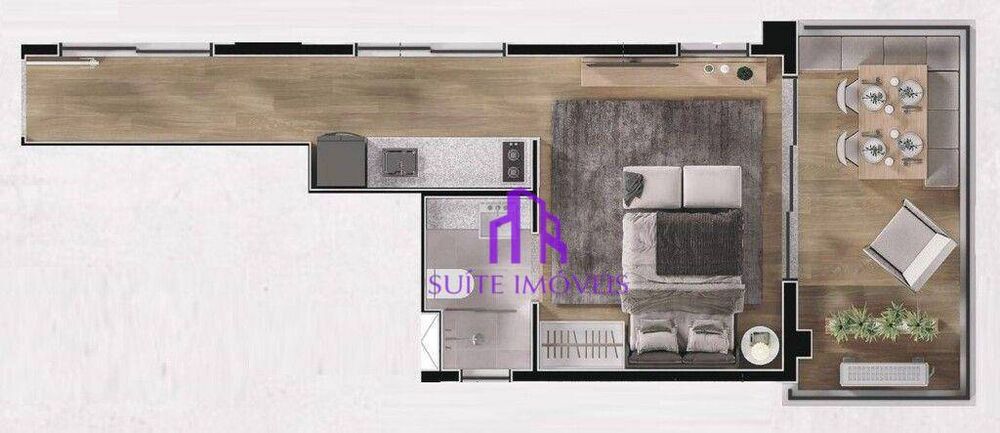 Cobertura, 1 quarto, 91 m² - Foto 17