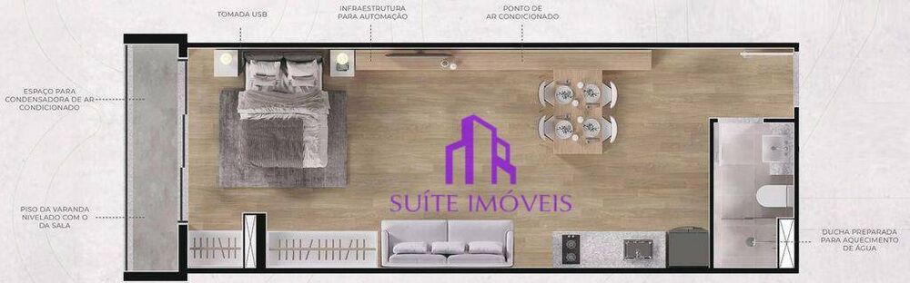 Cobertura, 1 quarto, 91 m² - Foto 8