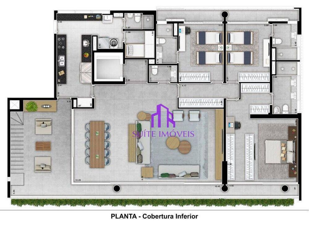 Apartamento, 3 quartos, 252 m² - Foto 3