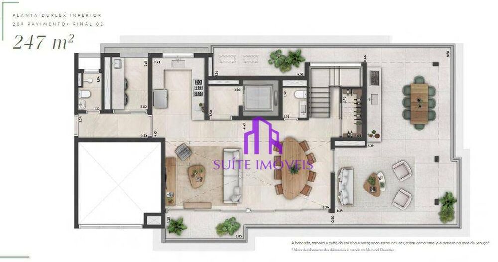 Apartamento, 3 quartos, 281 m² - Foto 11