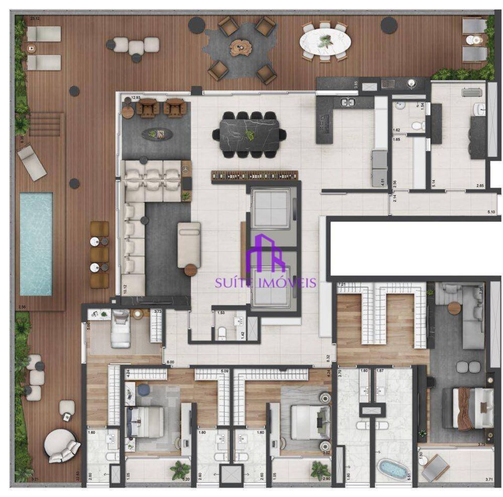 Apartamento, 4 quartos, 240 m² - Foto 7
