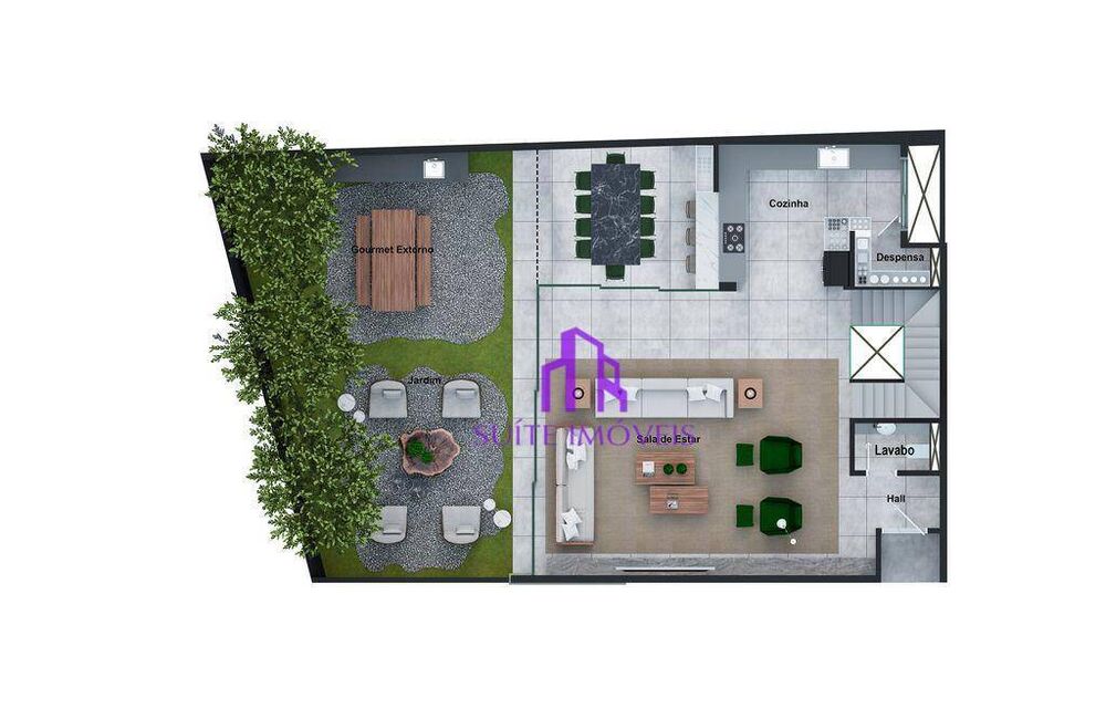 Casa de Condomínio, 4 quartos - Foto 2