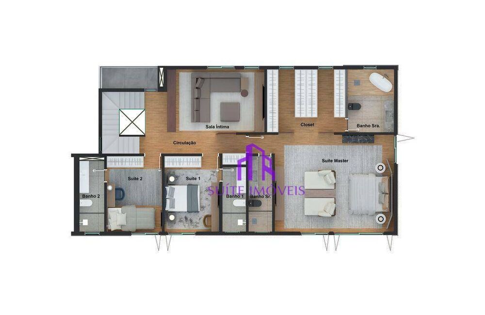 Casa de Condomínio, 4 quartos - Foto 7