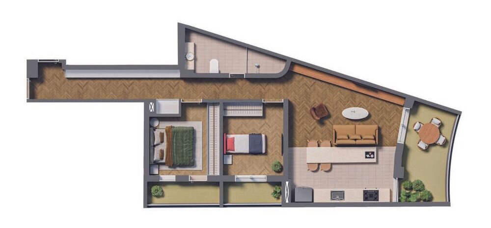 Apartamento, 1 quarto, 64 m² - Foto 15