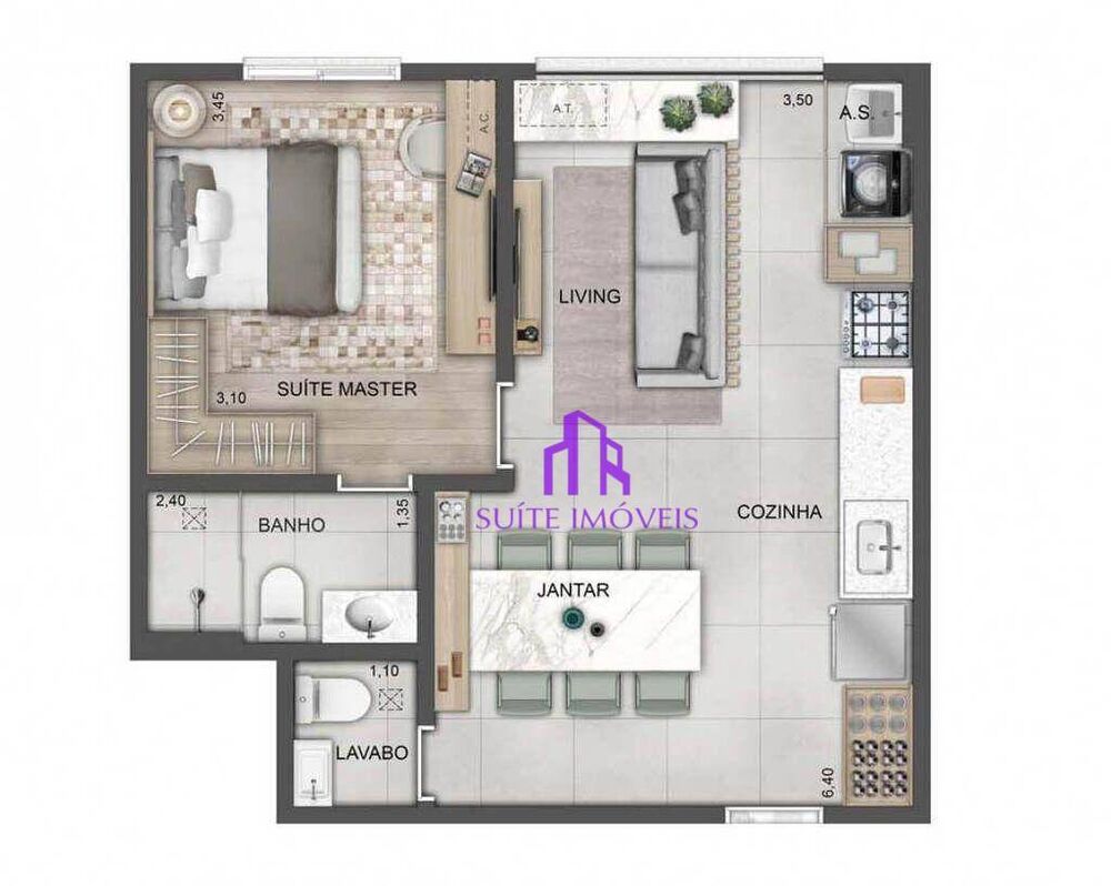 Cobertura, 2 quartos, 145 m² - Foto 20