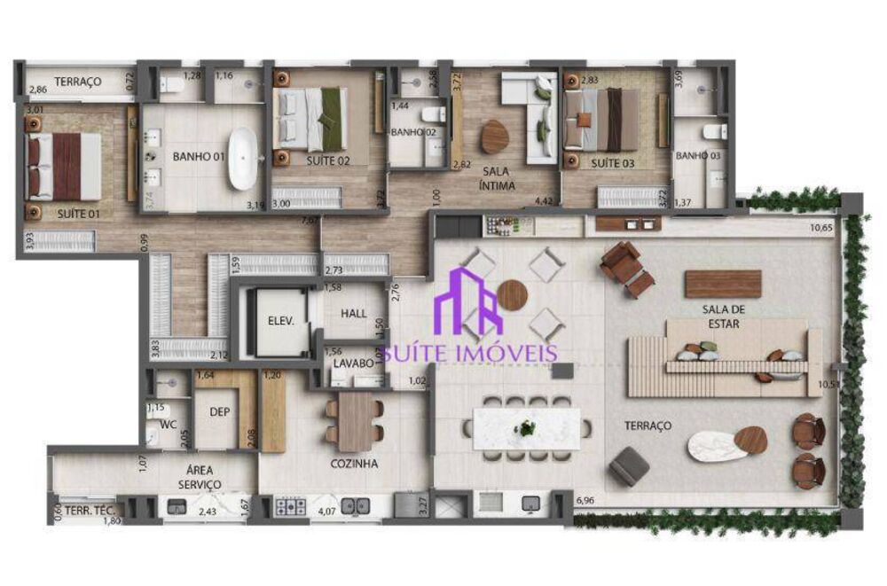 Cobertura, 3 quartos, 354 m² - Foto 16