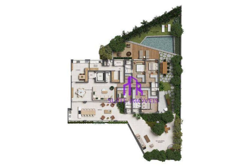 Cobertura, 3 quartos, 354 m² - Foto 15