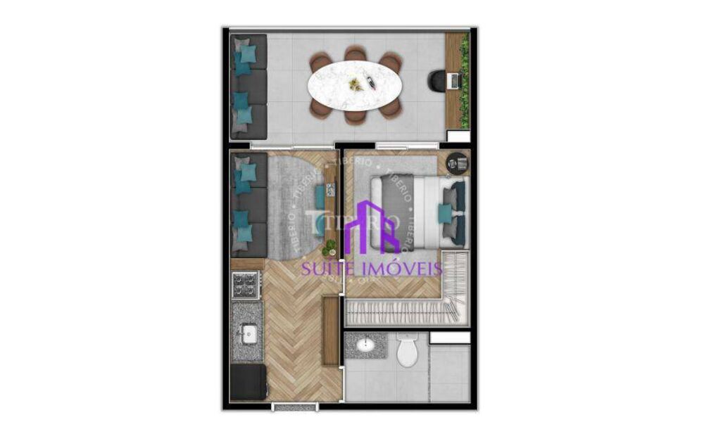 Kitnet-Studio, 26 m² - Foto 34