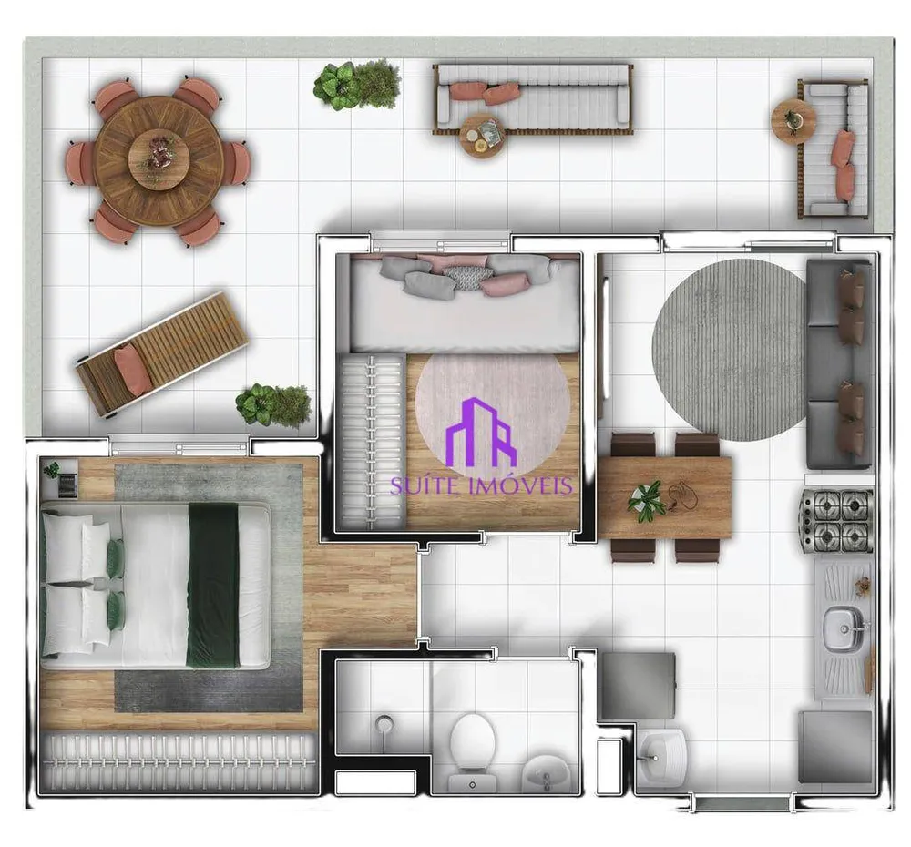 Apartamento, 2 quartos, 31 m² - Foto 3