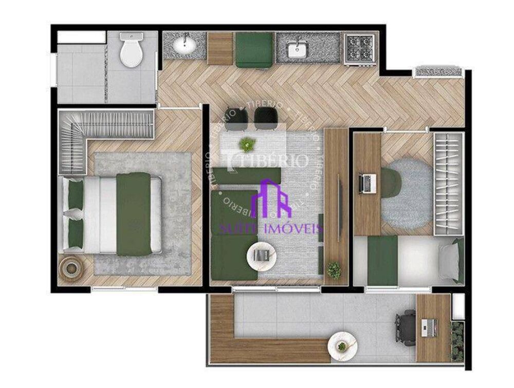 Apartamento, 1 quarto, 39 m² - Foto 31