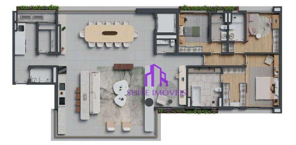 Cobertura, 3 quartos, 360 m² - Foto 28