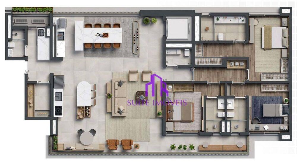 Cobertura, 3 quartos, 360 m² - Foto 32