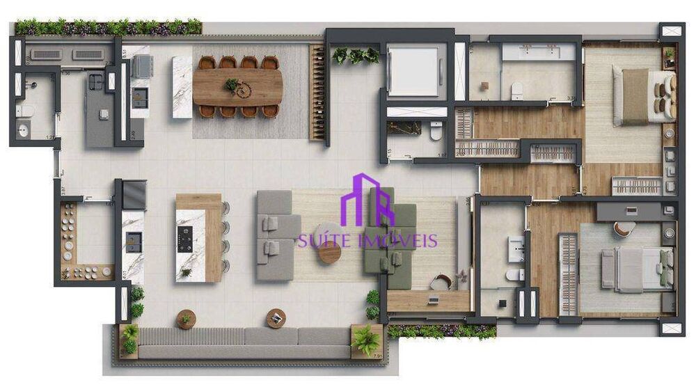Cobertura, 3 quartos, 360 m² - Foto 24