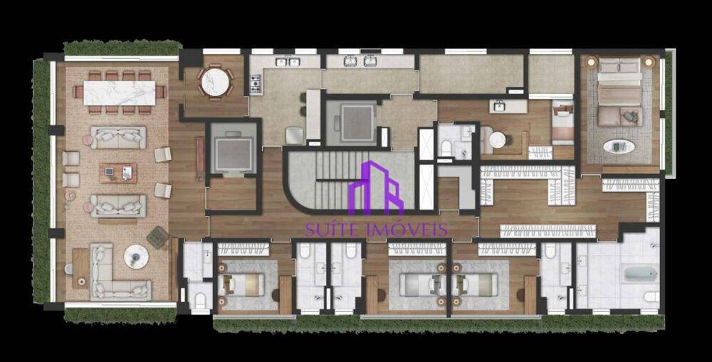 Apartamento, 4 quartos, 225 m² - Foto 1