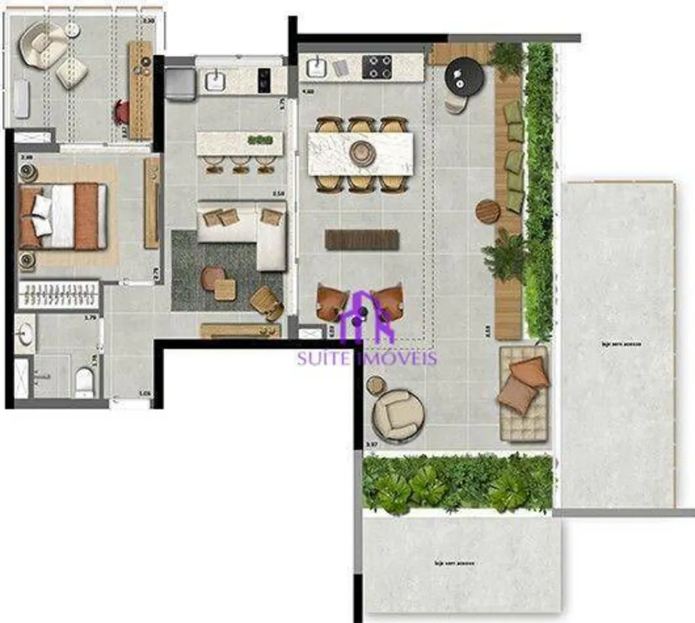 Apartamento, 2 quartos, 67 m² - Foto 1