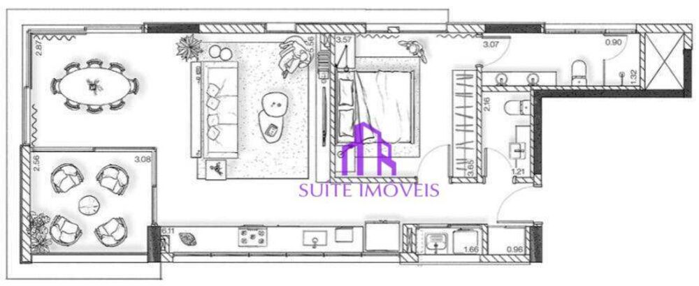 Apartamento, 2 quartos, 179 m² - Foto 6