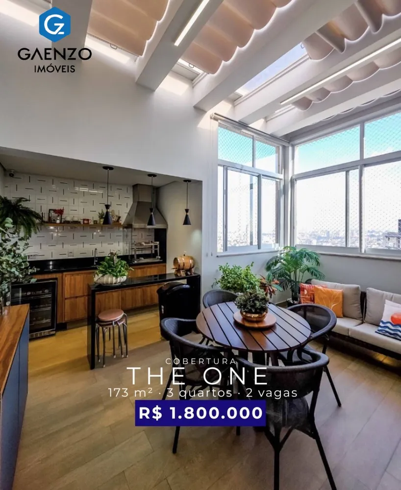 Cobertura, 3 quartos, 173 m² - Foto 1