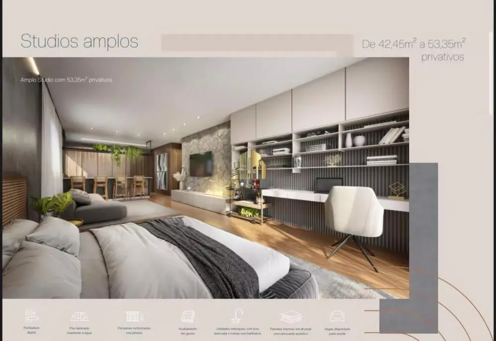 Apartamento, 1 quarto, 53 m² - Foto 5