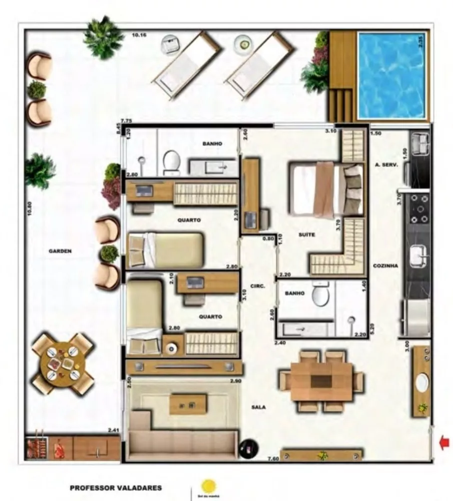 Cobertura, 2 quartos, 155 m² - Foto 40