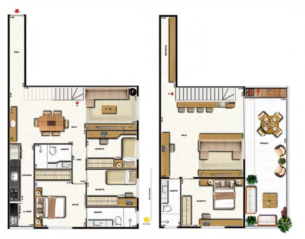 Cobertura, 2 quartos, 155 m² - Foto 49