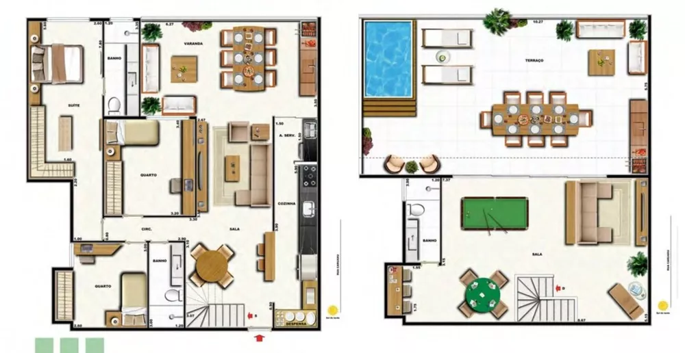 Cobertura, 2 quartos, 155 m² - Foto 55