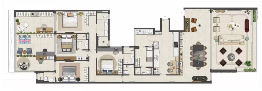 Apartamento, 4 quartos, 342 m² - Foto 28