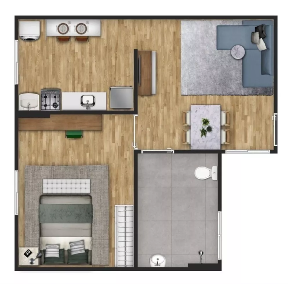 Apartamento, 2 quartos, 43 m² - Foto 14