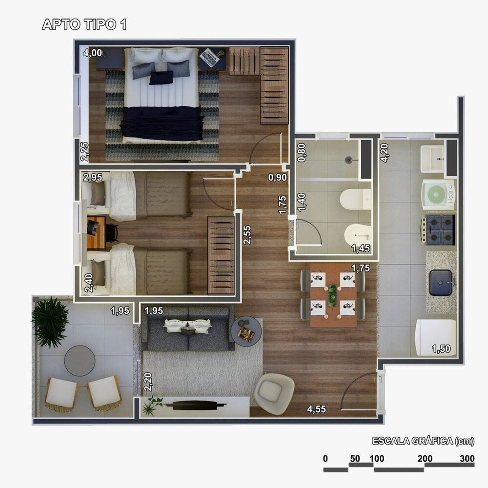 Apartamento, 2 quartos, 75 m² - Foto 34