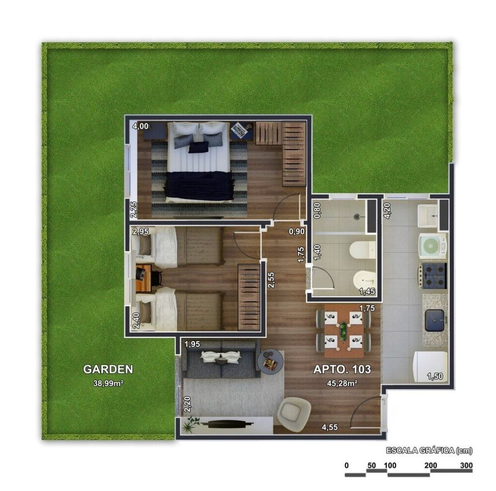 Apartamento, 2 quartos, 75 m² - Foto 43