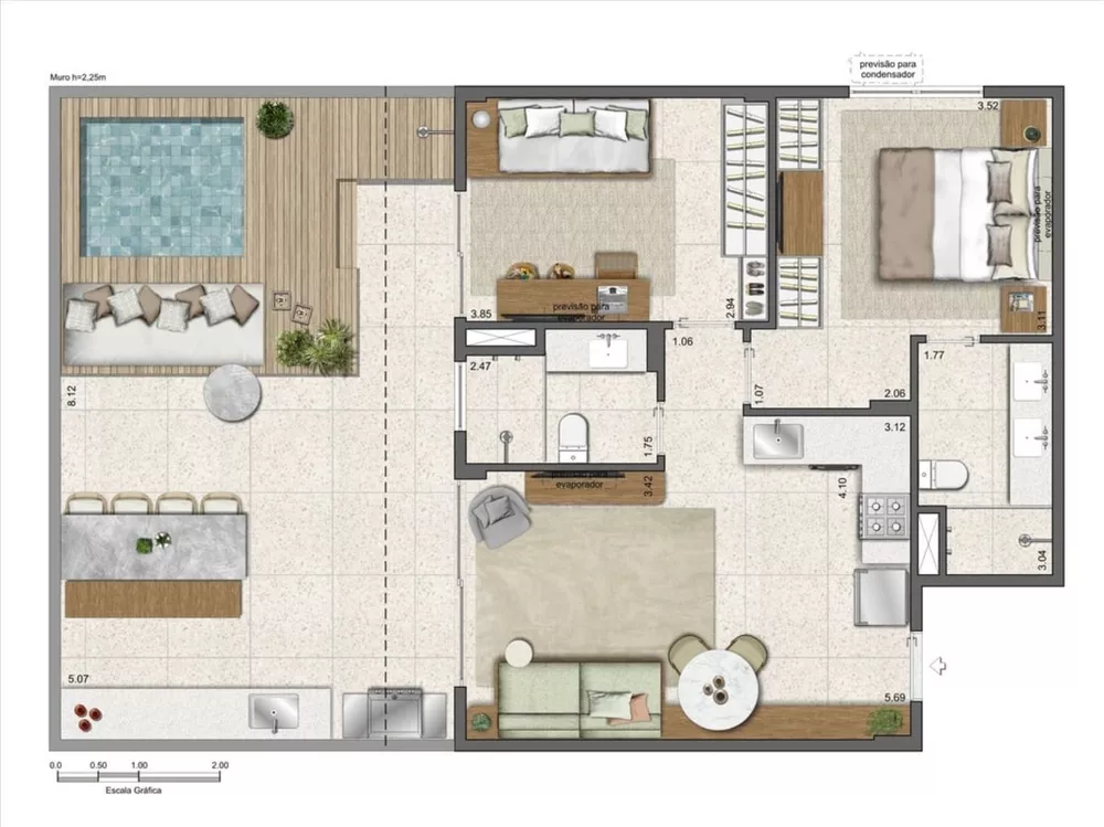 Apartamento, 1 quarto, 38 m² - Foto 33