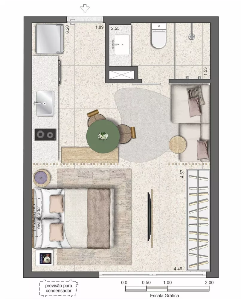 Apartamento, 1 quarto, 38 m² - Foto 20