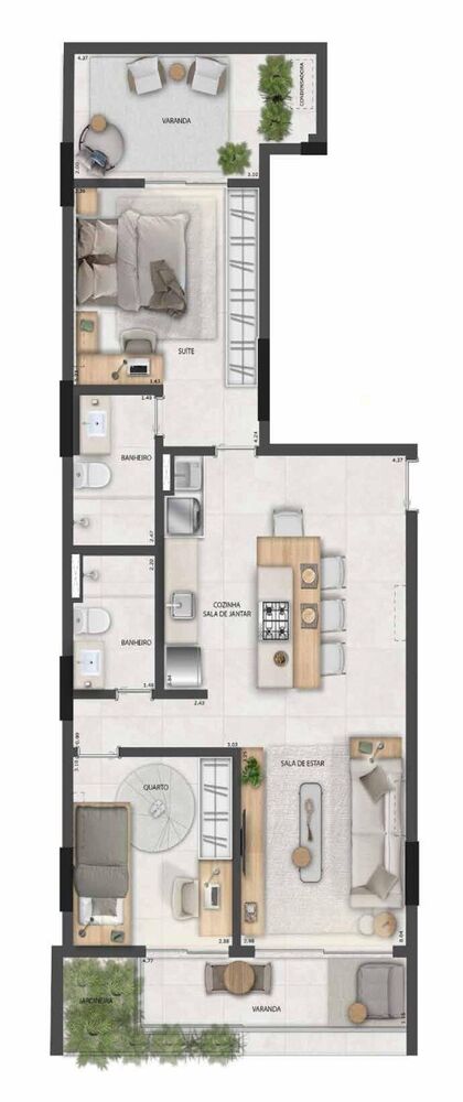 Cobertura, 3 quartos, 157 m² - Foto 34