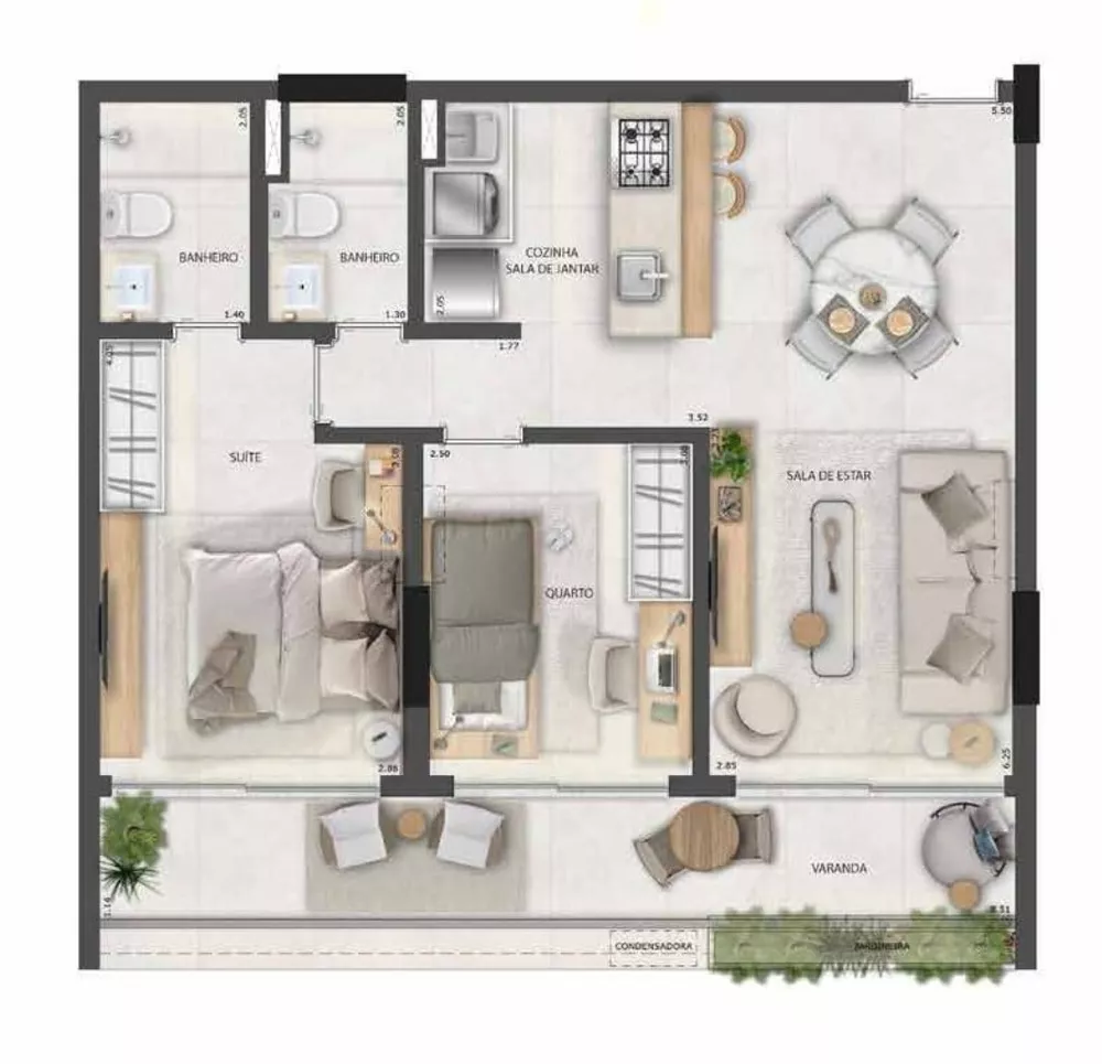 Cobertura, 3 quartos, 157 m² - Foto 30