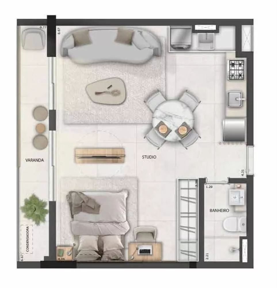 Cobertura, 3 quartos, 157 m² - Foto 25