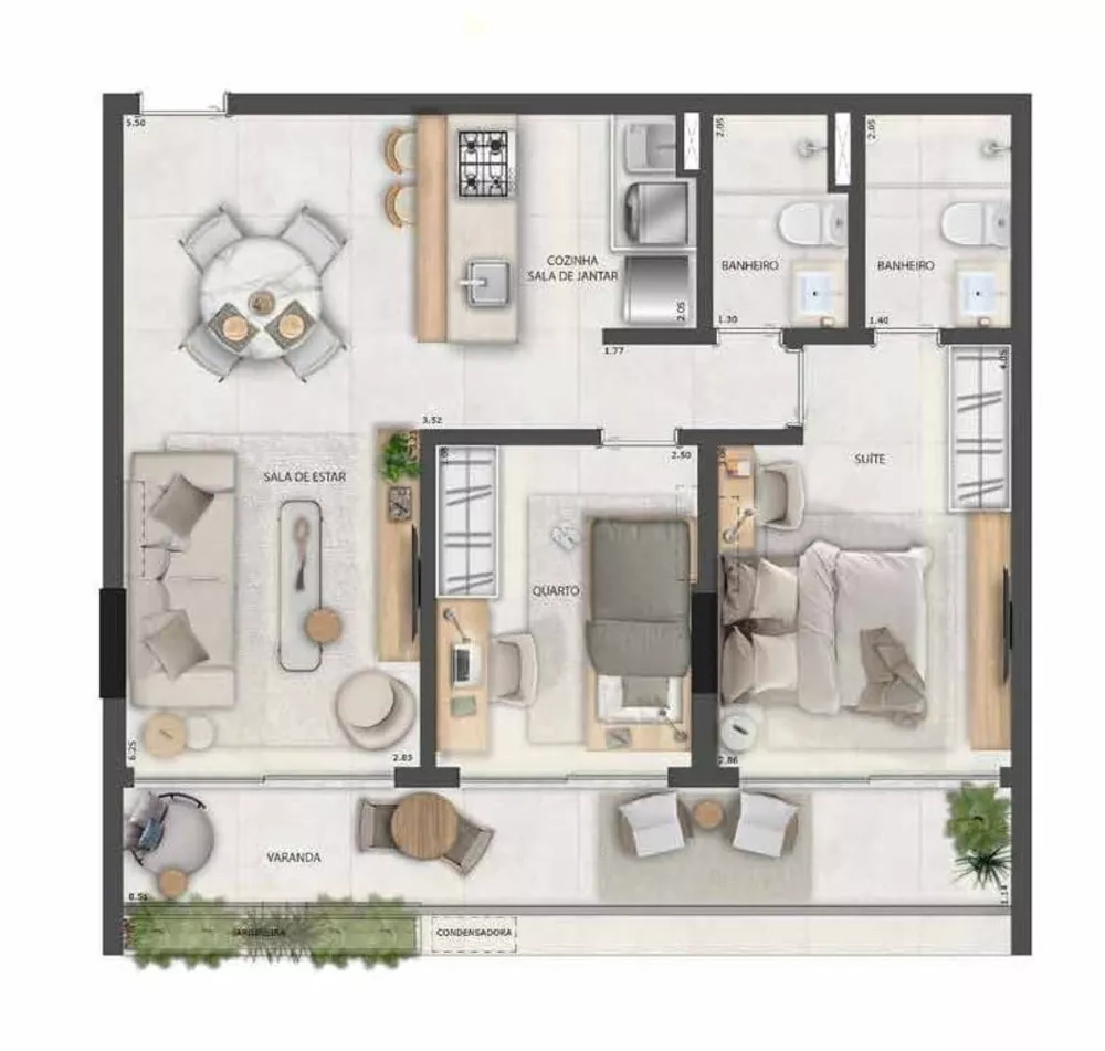 Cobertura, 3 quartos, 157 m² - Foto 31