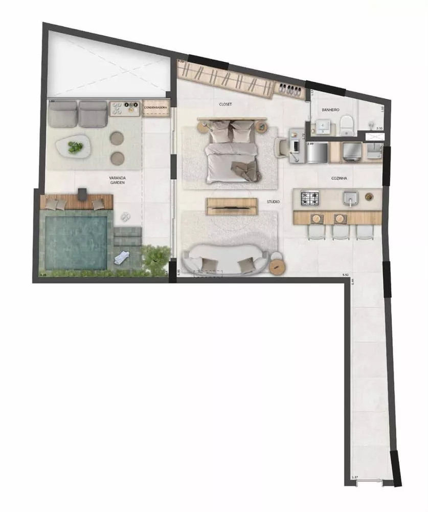 Cobertura, 3 quartos, 157 m² - Foto 32
