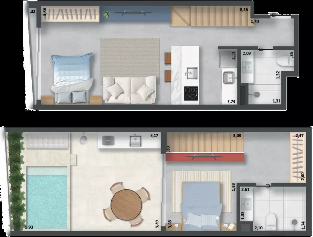 Apartamento, 1 quarto, 51 m² - Foto 26