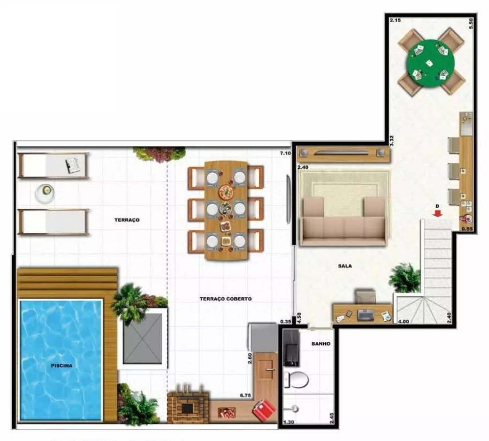 Cobertura, 2 quartos, 191 m² - Foto 27