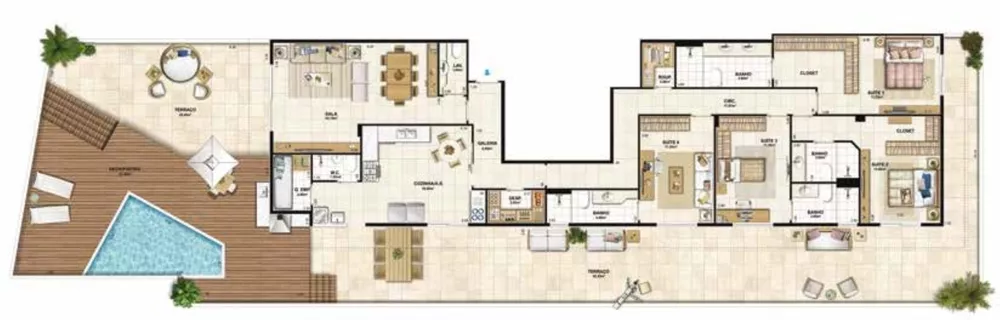 Apartamento, 4 quartos, 130 m² - Foto 29