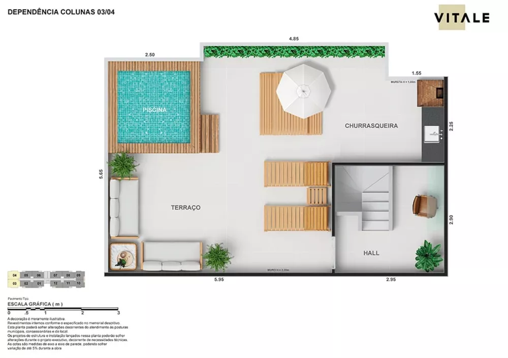 Cobertura, 2 quartos, 90 m² - Foto 39