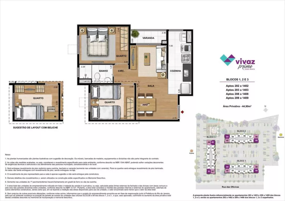 Apartamento, 2 quartos, 42 m² - Foto 20