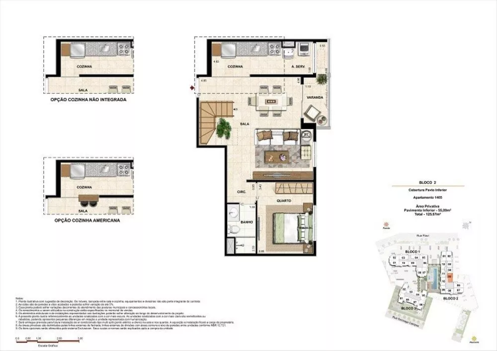 Apartamento, 2 quartos, 57 m² - Foto 22